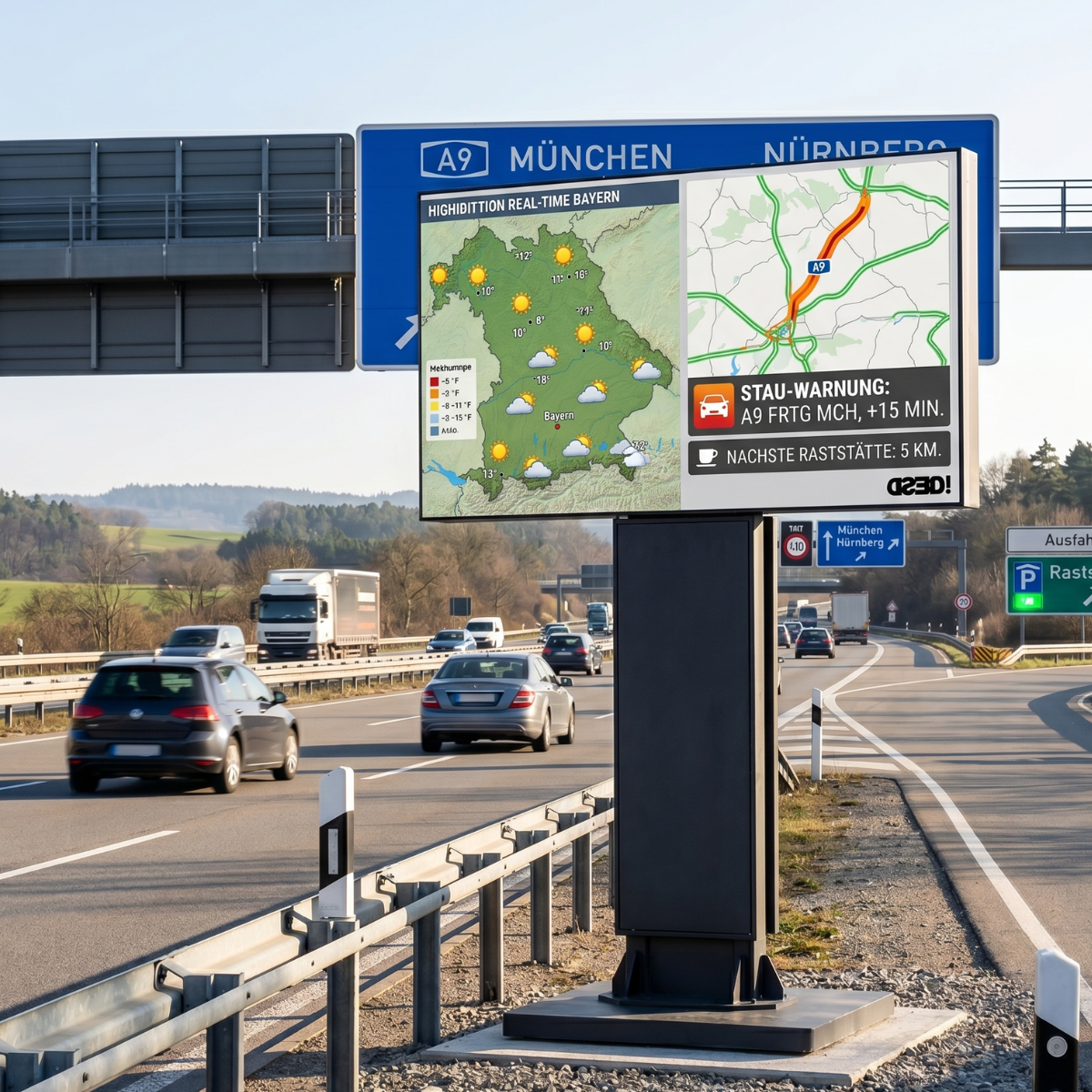 Outdoor LED Billboard Beispiel 9